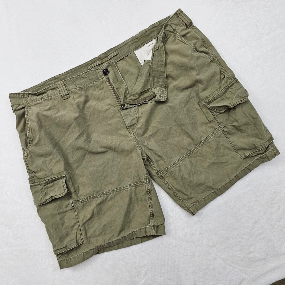 Polo Ralph Lauren Cargo Shorts Mens 50B Olive Green Utility‎ Canvas Classic Fit